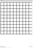 10 X 10 Grid Template