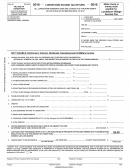 Form Ir - Lordstown Income Tax Return Form