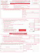 Form Ir - City Of Middletown Individual Income Tax Form - 2016