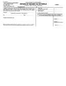 Form Pw-1 - Return Of Income Tax Withheld - Piqua