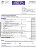 Springfield Income Tax Return Form - 2016