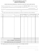 Form Ltd 4a - Liquor Wholesaler Monthly Report Of Military Sales - Nevada Department Of Taxation