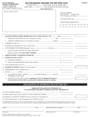 Form Br - Franklin Business Income Tax Return Form
