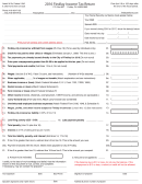 Fillable Form W-2s - Findlay Income Tax Return Form - 2016 Printable pdf