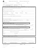Medication Authorization Form