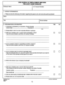 Form Cfa-5q - Pre-audit Questionnaire - Ohio Bureau Of Employment Services