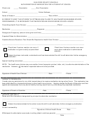 Authorization Of Medication For A Student At School Form