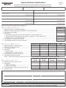 Arizona Form 800-20 - Cigarette Distributor's Monthly Return - Arizona Department Of Revenue