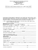 Certificate Of Good Standing Application For A Liquor License Renewal Form - Rhode Island Department Of Administration