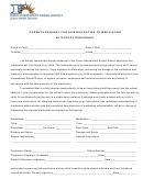 Parents Request For Administration Of Mediation Form