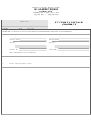 Form For A Petition To Enforce Contract