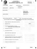 Motor Vehicle Lessor Tax Form - City Of Chicago