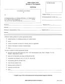 Petition Form - New York State Division Of Tax Appeals Printable pdf