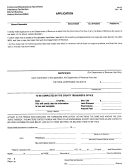 Form Inh-3x - Inheritance Application Form - Tax Section - State Of Montana