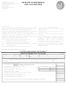 Form 103 - Denver Consumer's Use Tax Return - Department Of Revenue, Treasury Division Of City And County Of Denver