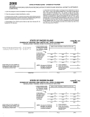 Form R.i.-W3 - Reconcilation Of Personal Income Tax Withheld By Employers 2000 Printable pdf