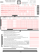 Form 37a - Individual Income Tax Return