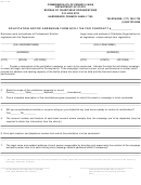 Form Bco-170a - Solicitation Notice Addendum Form For Contract