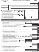 Arizona Form 120s - S Corporation Income Tax Return - 2001