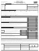 Form Ct-990t - Connecticut Unrelated Business Income Tax Return - 2001