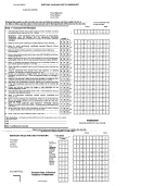 Form 51a102 - Kentucky Sales And Use Tax Worksheet - Department Of Revenue - Kentucky Printable pdf