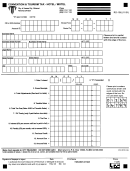 Form Rd - 106 - Convention And Tourism Tax - Hotel/motel