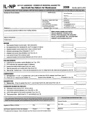 Form L-np - Net Profit Tax Return For Businesses Form - Division Of Municipal Income Tax - City Of Lakewood - Ohio