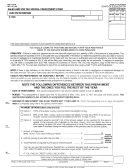Form Boe1150b - Sales And Use Tax Special Prepayment