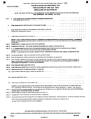 Form 7578 - Instructions For Preparing The Electricity Use Tax 2000