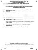 Form 7585 - Instructions For Preparing The Intertrack Wagering Mutuel Handle Tax Return 2000