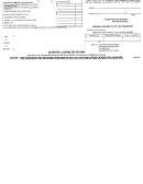 Quarterly License Fee Return Form - City Of Frankfort Printable pdf