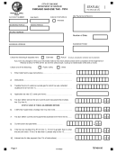 Form 7574 - Chicago Gas Use Tax - Department Of Revenue City Of Chicago - Illinois Printable pdf