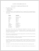 Form 300 - Instructions Printable pdf