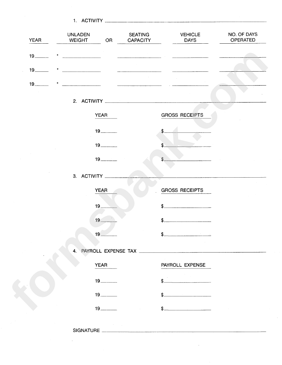 Form 14-541-36 - Tax Registration Certificate Application - City Of Los Angeles