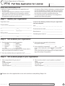 Form Pt-6 - Pull Tabs Application For License Form - Illinois Department Of Revenue