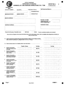 Parking Lot And Garage Operations Tax Form - City Of Chicago Printable pdf