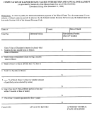 Form 4350 - Computation Of Illinois Estate Tax Due With Return And Annual Installment