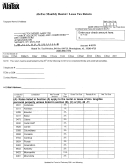 Alatax Monthly Rental / Lease Tax Return Form Printable pdf