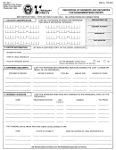 Disposition Or Payments And Securities For Nonadministered Estate Form - Department Of The Treasury