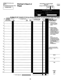 Employer's Report Of Wages Form - Ohio Bureau Of Employment