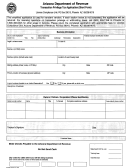 Form Ador 74-4022 - Transaction Privilege Tax Application Form - Arizona Department Of Revenue