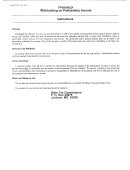 Withholding On Partnership Income Instructions Sheet