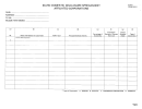 Form Dds-1 - Domestic Disclosure Spreadsheet - Affiliated Corporations