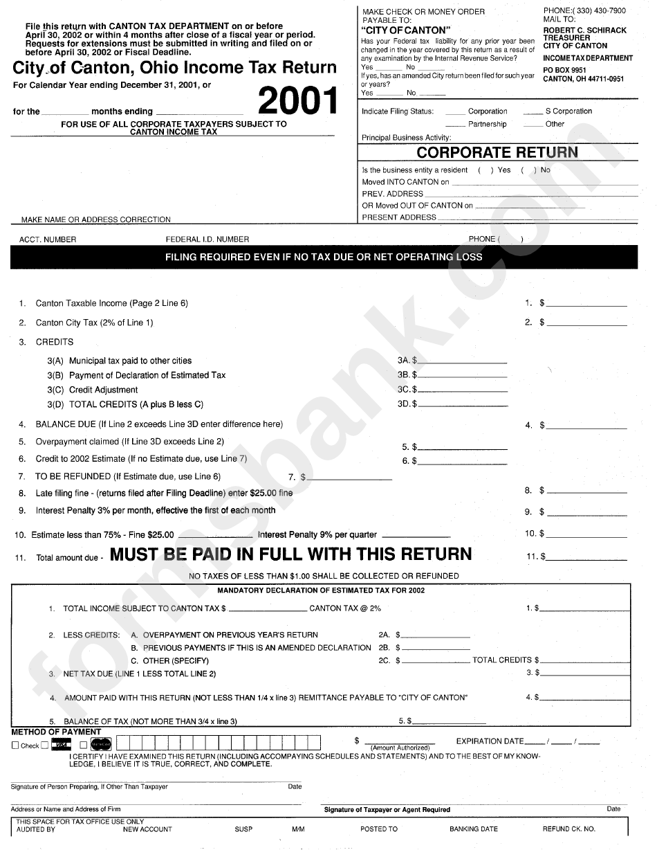 income-tax-return-form-city-of-canton-2001-printable-pdf-download