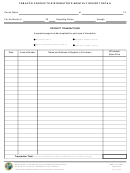Dbpr Form Ab&t 4000a-300-2 - Tobacco Products Distributor's Monthly Report Detail - Department Of Business And Professional Regulation - Florida