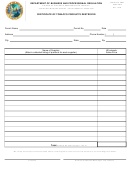 Dbpr Form Ab&t 4000a-300-4 - Certificate Of Tobacco Products Destroyed - Department Of Business And Professional Regulation - Florida