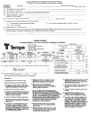 Privilege (sales), Use And Transient Lodgind Tax Report Sample Form