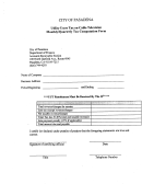 Utility Users Tax On Cable Television Monthly/quarterly Tax Computation Form - City Of Pasadena Department Of Finance