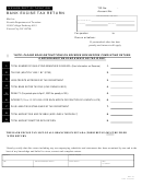 Form Bet-02/3 - Bank Excise Tax Return May 2007 Printable pdf