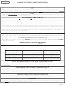 Fillable Summary Form Of Changes & Common Problem Areas Printable pdf